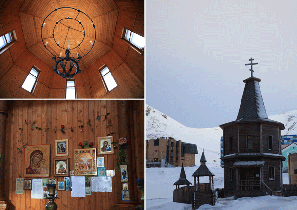 日食旅行3日目　オプショナルツアー　世界最北の木造の教会